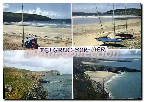 Cartes postales moderne Telgruc Sur Mer La Bretagne En Couleurs Telgruc Sur Mer finistere plage de Trez Bellec Les Fala