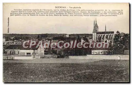 Cartes postales Dourdan Vue generale Dourdan ancienne capitale de L'Hurepoix