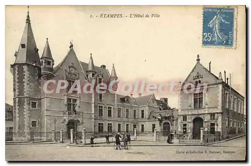 Cartes postales Etampes L'Hotel De Ville