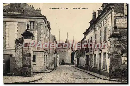 Cartes postales Dourdan S et O Porte de Chartres