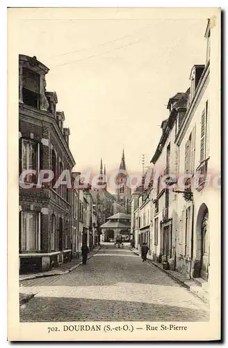 Cartes postales Dourdan S et O Rue St Pierre