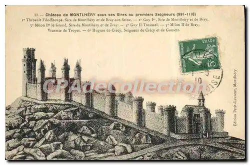 Cartes postales Chateau de Montlhery sous ses Sires ou premiers Seigneurs 991 1118