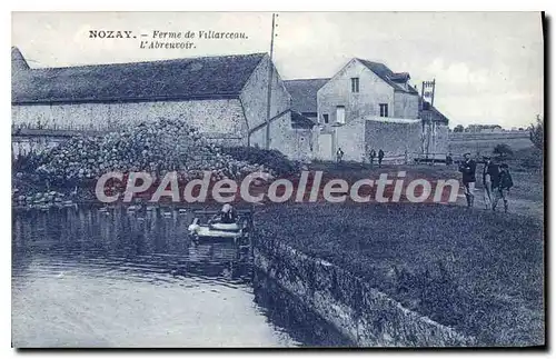 Cartes postales Nozay Ferme de villarceau l'Abreuvoir