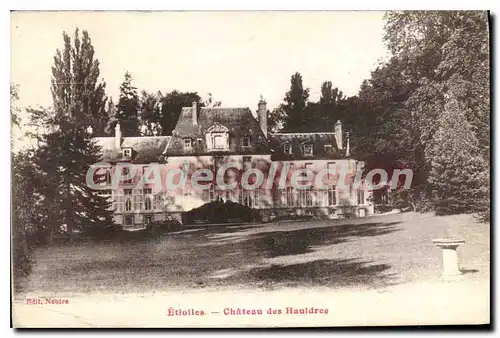 Cartes postales Etiolles chateau des Hauldres