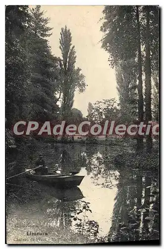 Cartes postales Limours chateau de Pivot la piece d'eau