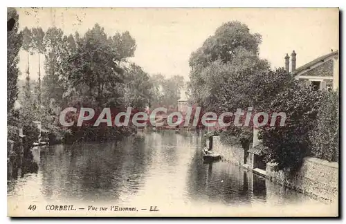 Cartes postales Corbeil vue sur l'Essonnes