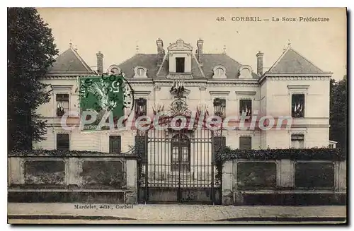 Cartes postales Corbeil la sous Prefecture