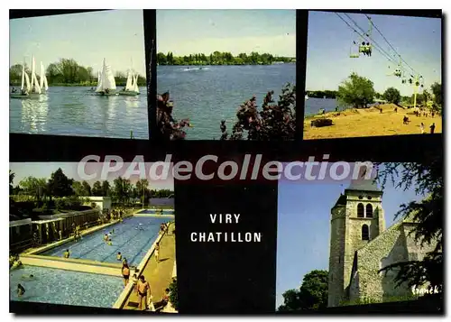 Moderne Karte Viry Chatillon Divers aspects de la Ville