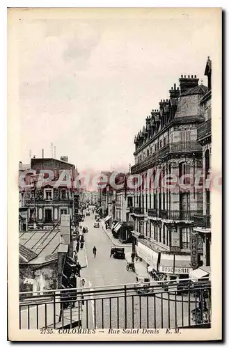 Cartes postales Colombes Rue Saint Denis