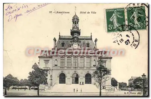 Cartes postales Asnieres Hotel de Ville