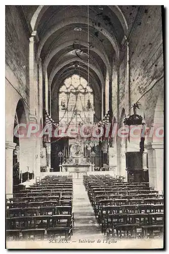 Ansichtskarte AK Sceaux Interieur de l'Eglise