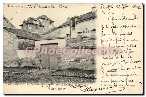 Cartes postales Rueil Pavillon des Gardes ancien Chateau de Richelieu