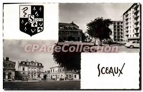Cartes postales Sceaux La Poste La Mairie