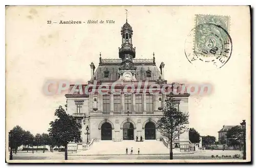 Cartes postales Asnieres Hotel de Ville