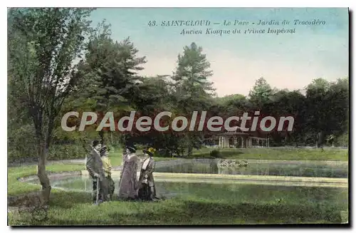 Cartes postales Saint Cloud Le Parc Jardin du Trocadero