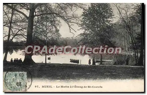 Ansichtskarte AK Rueil Le Matin a l'Etang de St Cucufa