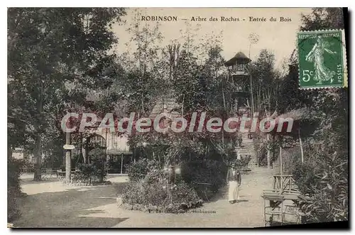 Ansichtskarte AK Robinson Arbre des Roches Entree du Bois