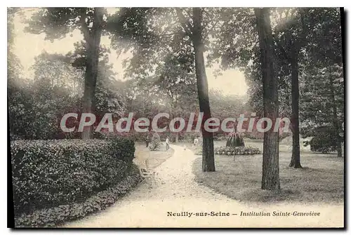 Cartes postales Neuilly sur Seine Institution Sainte Genevieve