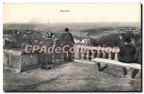 Cartes postales Meudon Terrasse Vue panoramique