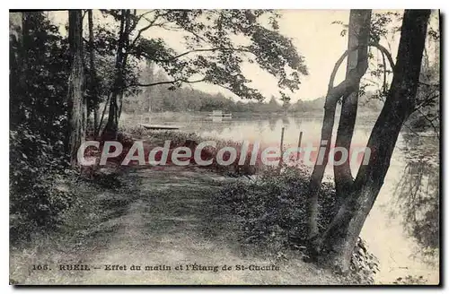 Ansichtskarte AK Rueil Effet du malin et l'Etang de St Cucufa