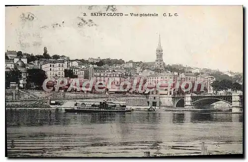 Cartes postales Saint Cloud Vue generale