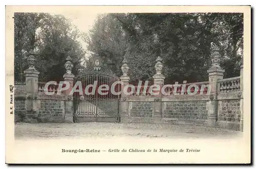 Cartes postales Bourg la Reine Grille du Chateau de la Marquise de Trevise