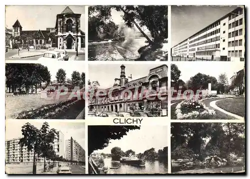 Cartes postales moderne Clichy Divers aspects de la ville