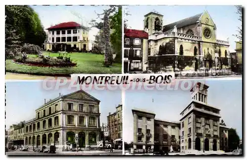 Cartes postales Montreuil sous Bois Divers aspects