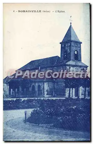 Cartes postales Romainville L'Eglise
