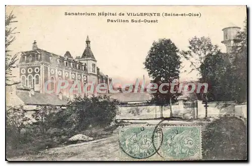 Cartes postales Sanatorium Hopital de Villepinte Pavillon Sud Ouest