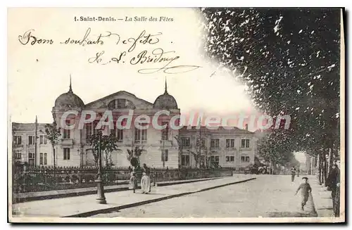 Cartes postales Saint Denis La Salle des Fetes