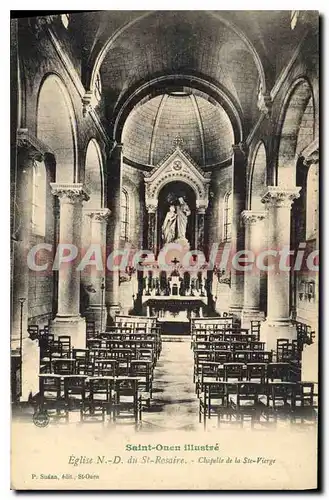 Cartes postales Saint Ouen Eglise N. D. du St Rosaire Chapelle de la Ste Vierge