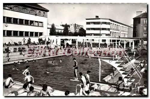 Ansichtskarte AK Saint Ouen La Piscine Municipale