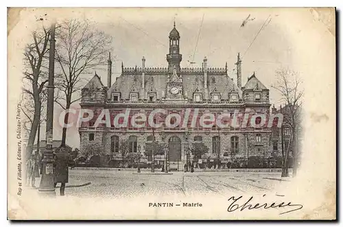 Cartes postales Pantin Mairie