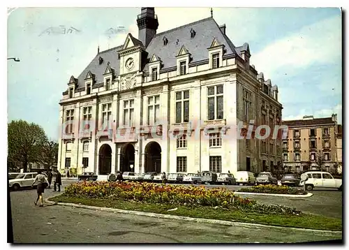 Moderne Karte Saint Denis L'hotel de Ville