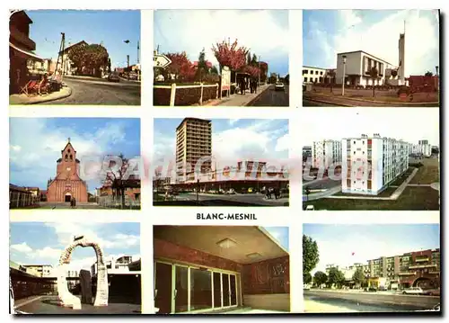 Cartes postales moderne Blanc Mesnil Divers aspects de la ville
