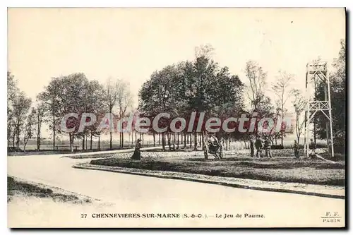 Cartes postales Chennevieres sur Marne Le Jeu de Paume