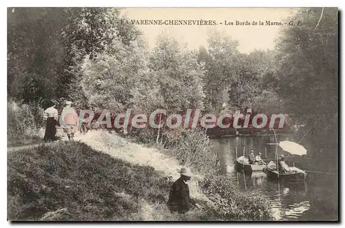 Cartes postales La Varenne Chennevieres Les Bords de la Marne