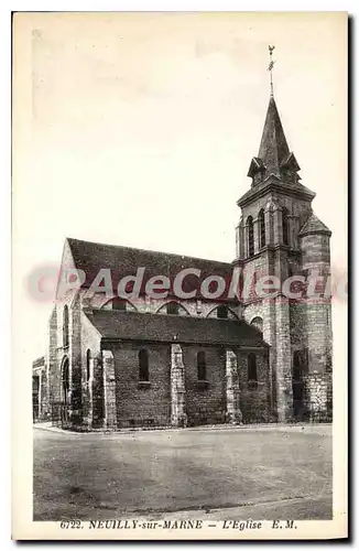 Cartes postales Neuilly sur Marne L'Eglise