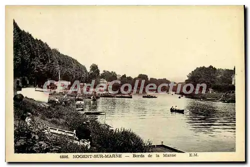 Cartes postales Nogent Sur Marne Bords de la Marne