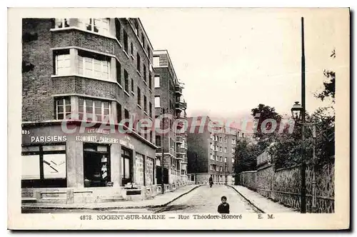 Cartes postales Nogent Sur Marne Rue Theodore Honore