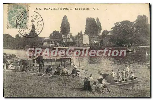 Ansichtskarte AK Joinville le Pont La Baignade