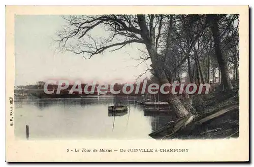 Ansichtskarte AK Le Tour de Marne De Joinville a Champigny