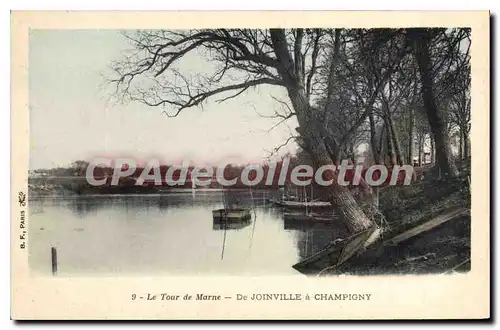 Cartes postales Le Tour de Marne De Joinville a Champigny