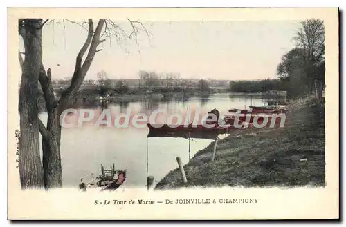 Cartes postales Le Tour de Marne de joinville a Champigny