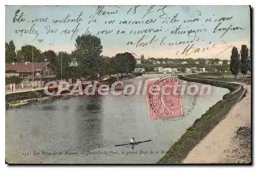 Cartes postales Les Rives de la Marne Joinville le Pont le grand Bras de la M