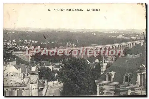 Cartes postales Nogent sur Marne Le Viaduc