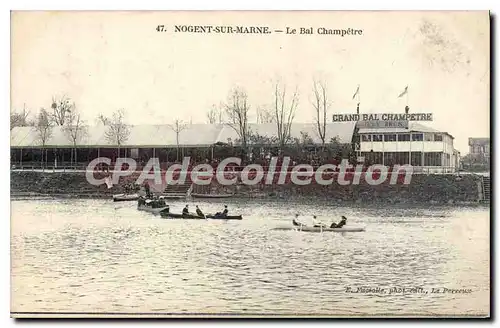 Cartes postales Nogent sur Marne Le Bal Champetre