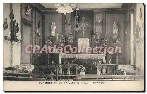 Cartes postales Pensionnat de Baillet La Chapelle