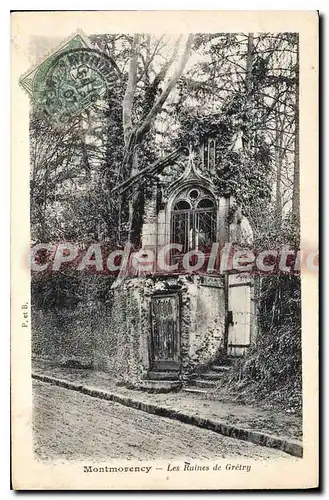 Cartes postales Montmorency Les Ruines de Gretry